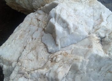 Natural dolomite mineral – used in construction and soil conditioning.